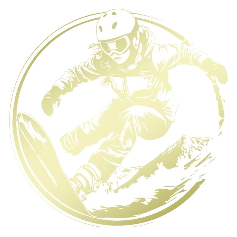 Snowboarder Silhouette