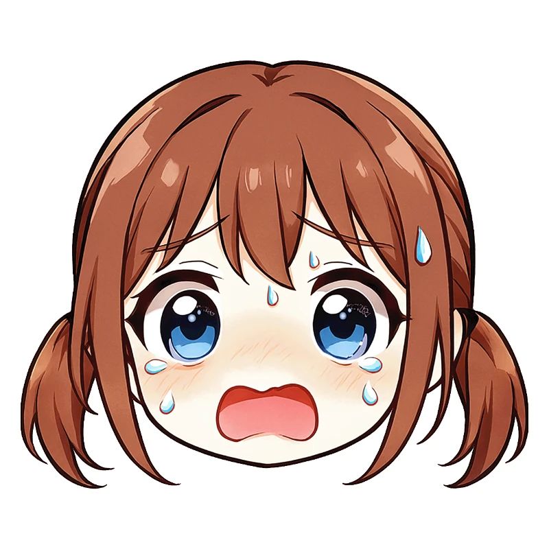 Weeping Manga Face