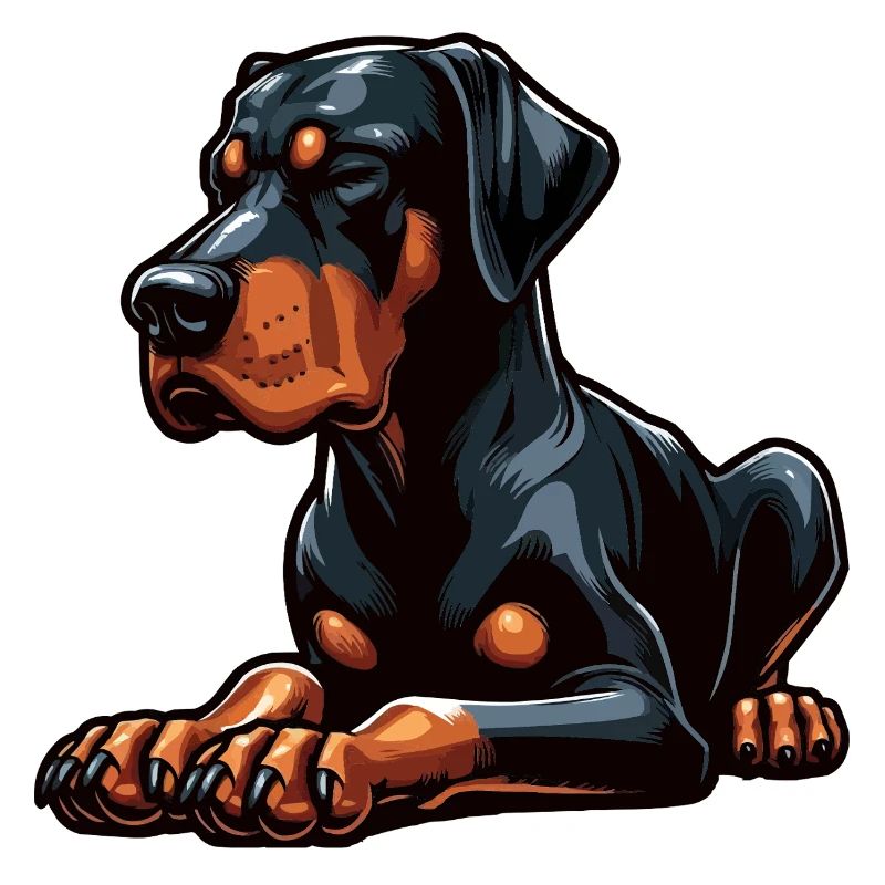 Doberman Doberman Propriétaire Doberman Lovers