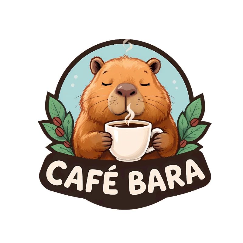 Café Bara - Funny Capybara T-Shirt
