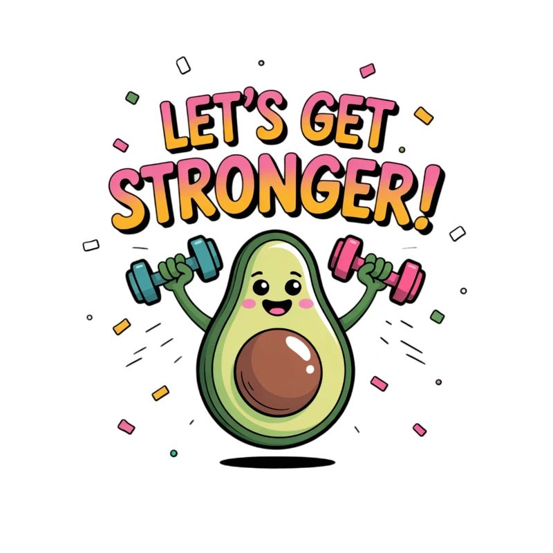 Avocado beim training 