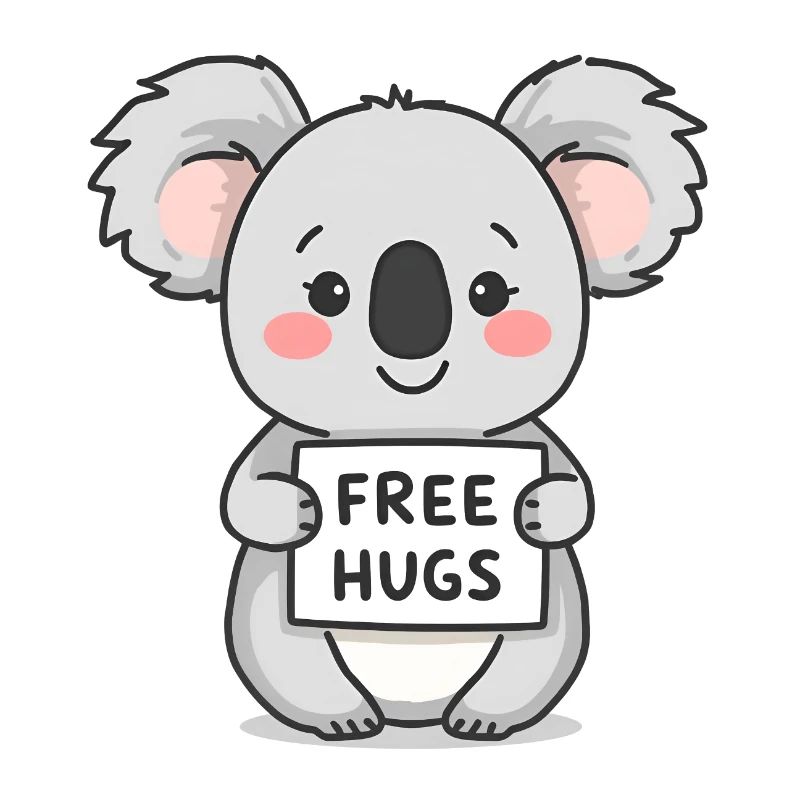 Câlins gratuits mignons Koala