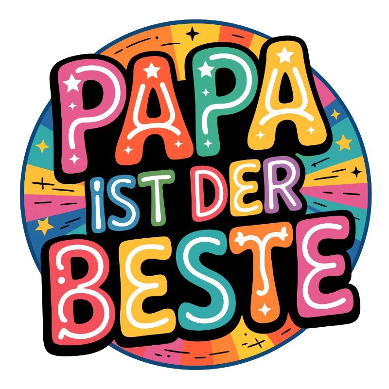 Papa ist der Beste