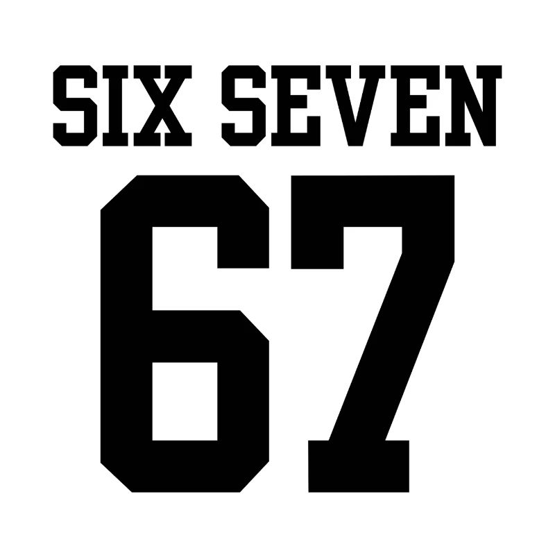 Keep Calm Six Seven Meme Viral Humor Apparel