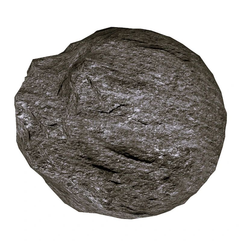 Texture de granit de boule de roche brute