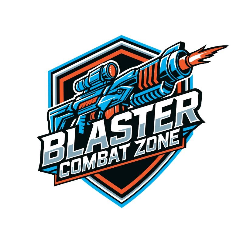 Blaster Combat Zone – Logo-Farbe