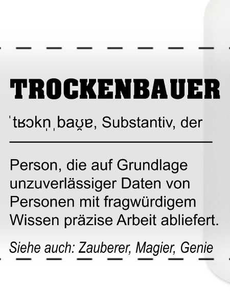 Trockenbauer Definition