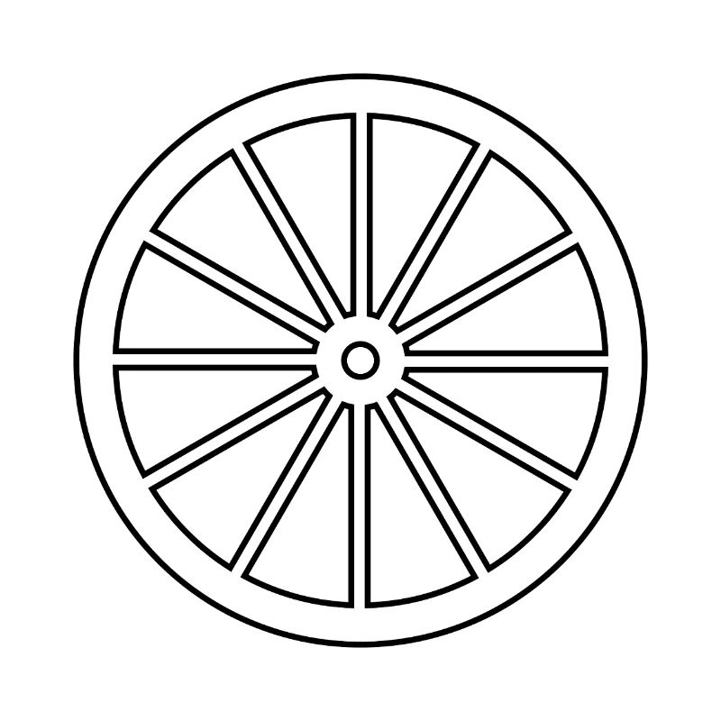 Roue de chariot