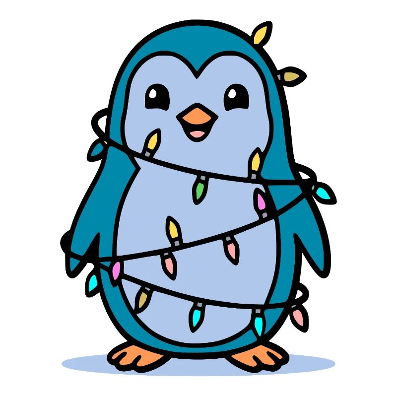 Pingouin de Noël
