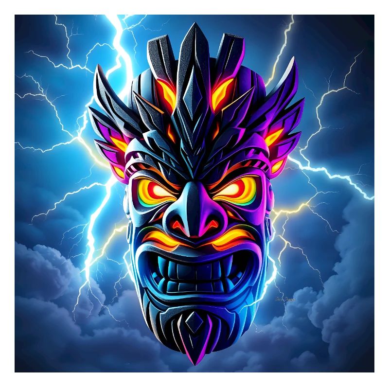 Thunder TIki Mask