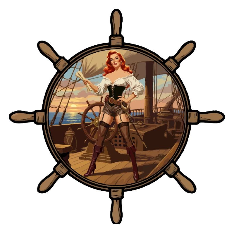 Pirate pinup