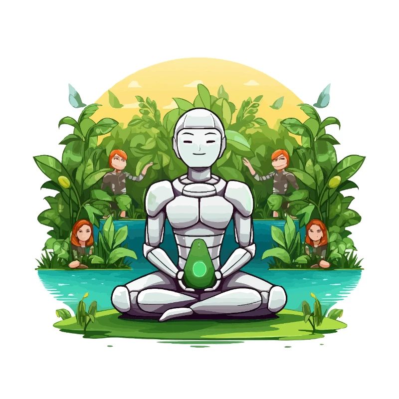 Roboten-Meditation im Dschungel