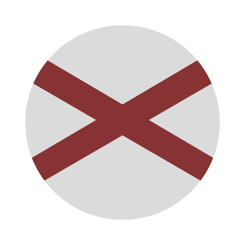 Alabama-Rundflagge
