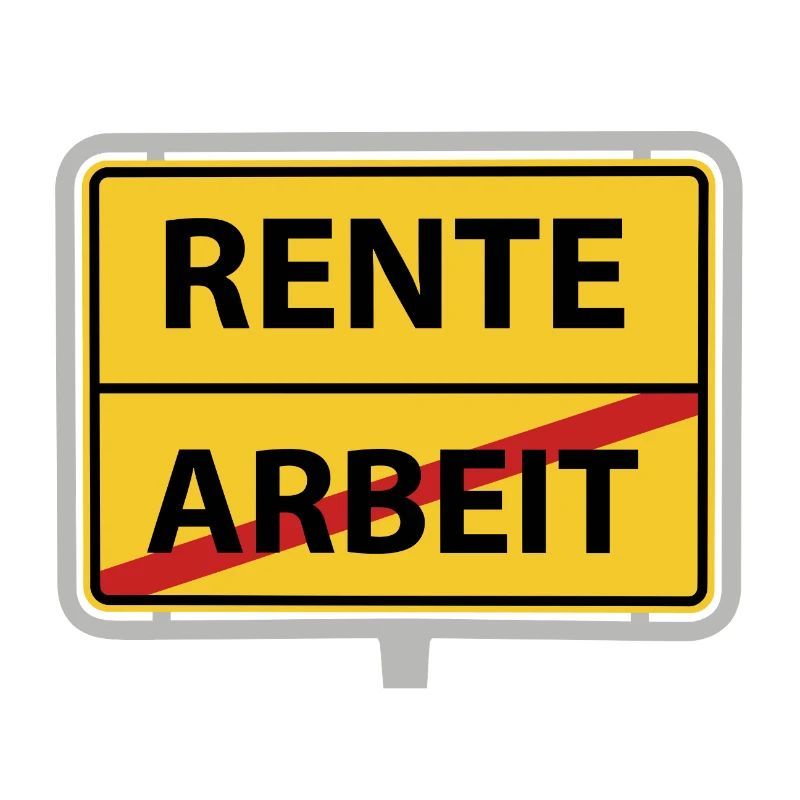 Pension Work Place Sign
