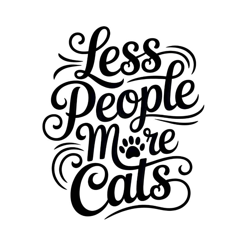 Moins de monde, plus de chats