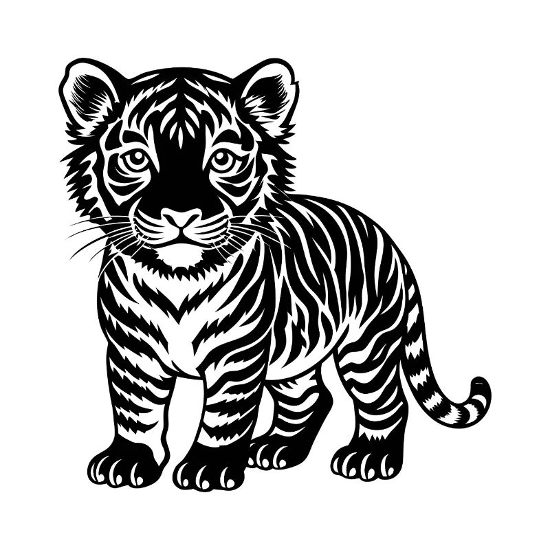 Bébé tigre