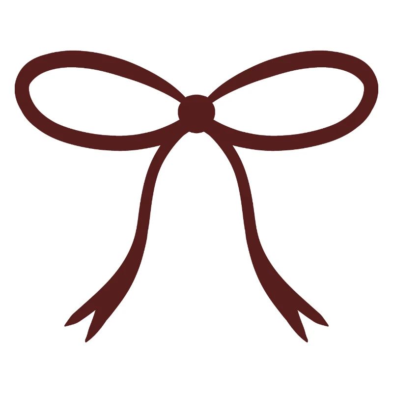 Illustration d’un ruban bordeaux avec un ruban