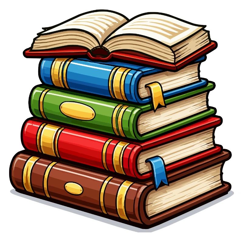 Bücherstapel Buch