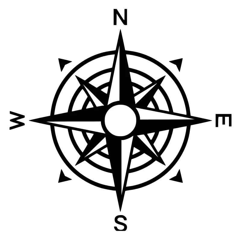 Compass Wind Rose Navigation