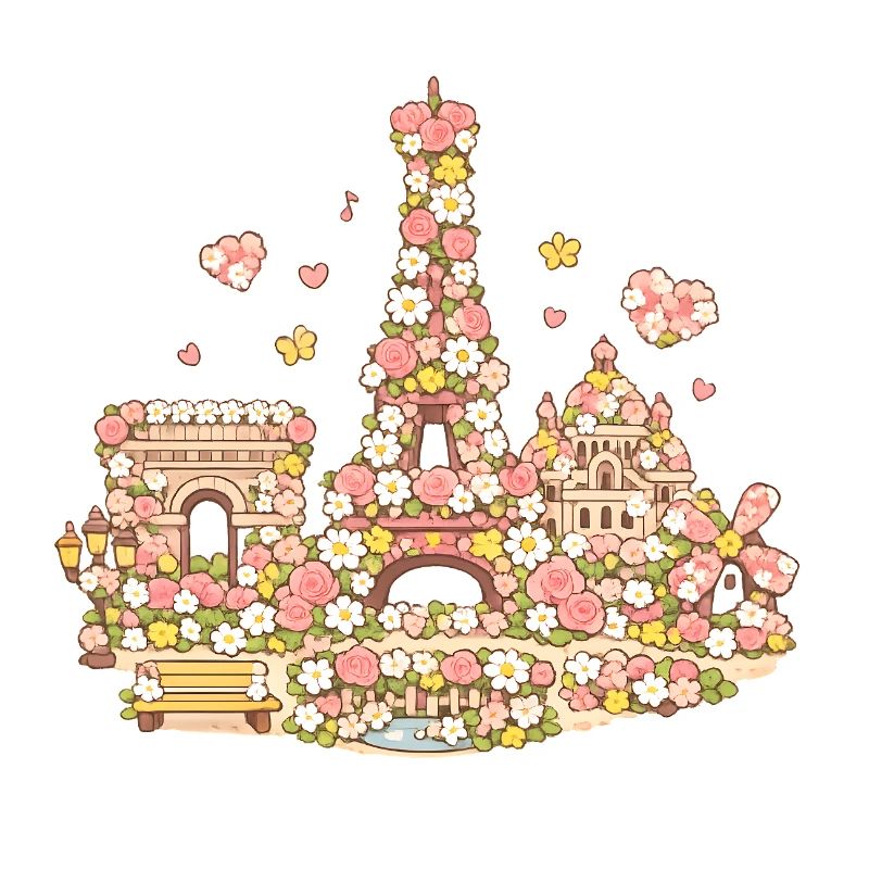 Monuments floraux de Parisland