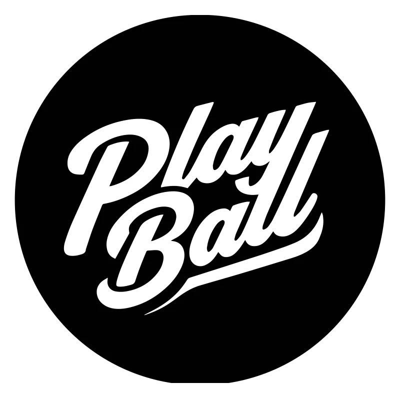 Play Ball Vintage Script