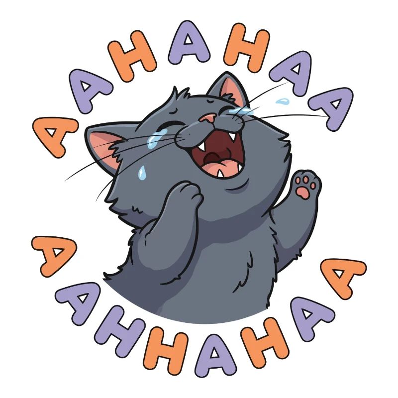 Explosion du chat rieur