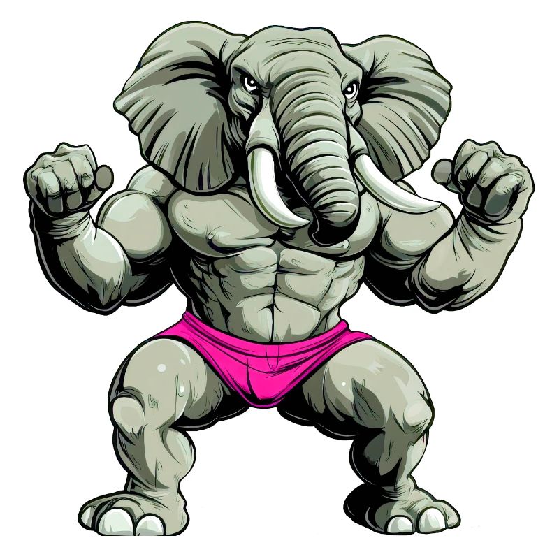 Strong elephant