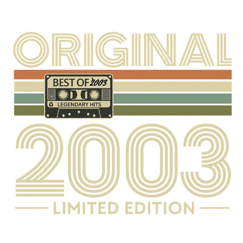 Original 2003 Édition limitée Retro