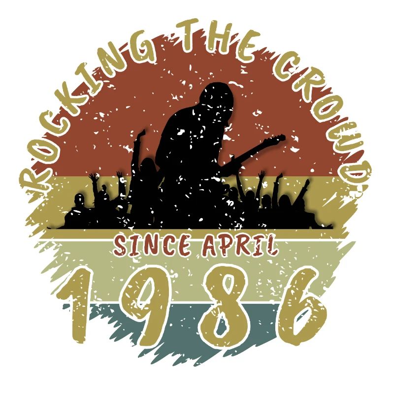 40. Geburtstag Rocking the crowd GIT 04/1986