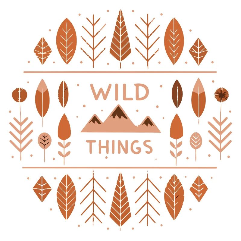 Wild Forest Natural Pattern