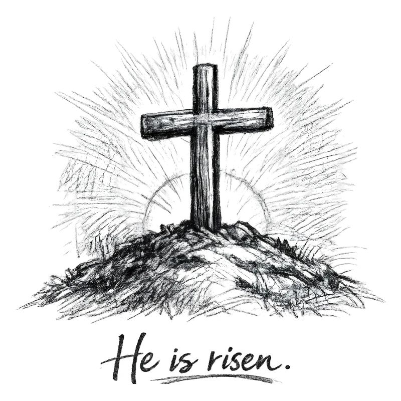Design chrétien - Jesus Cross Easter
