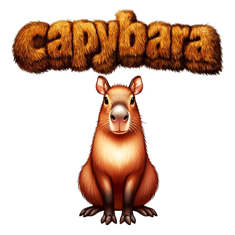 Hairy Capybara Artwork