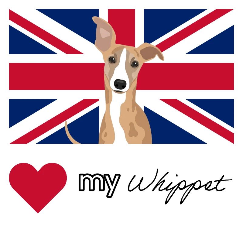 LUVMYWHIPPET (Schwarz)