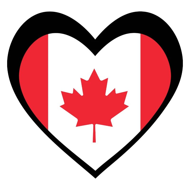 Black Maple Heart – Bold Modern Canada