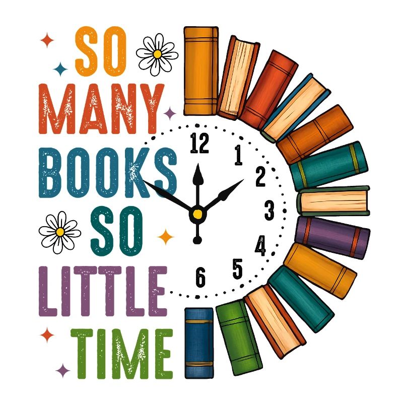 So many books, so little time bookworm gift