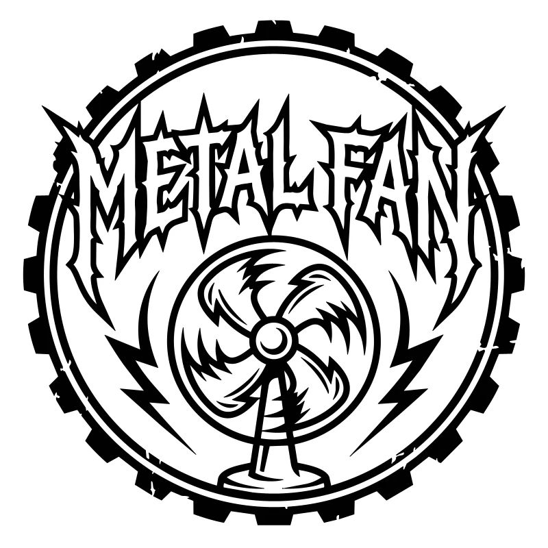 Metal fan