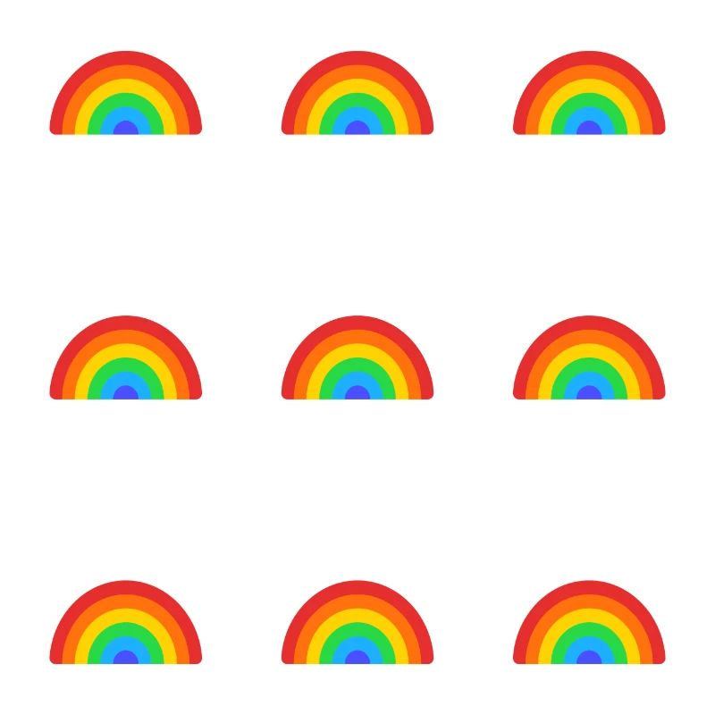 Rainbow Pattern - Happy Pride