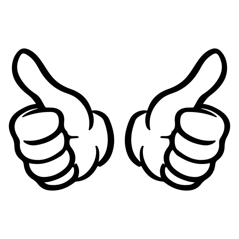 pouces levés main comme