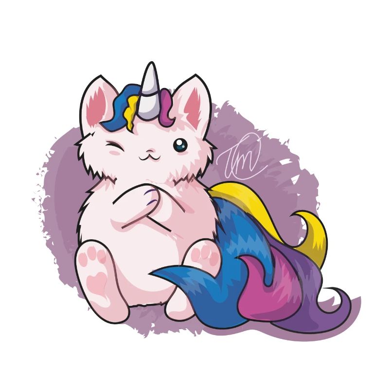 Kitty katacorn unicorn cat