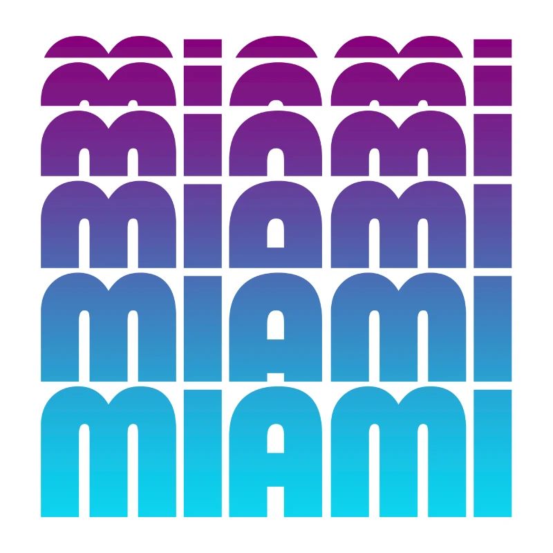 Grille de gradient de Miami