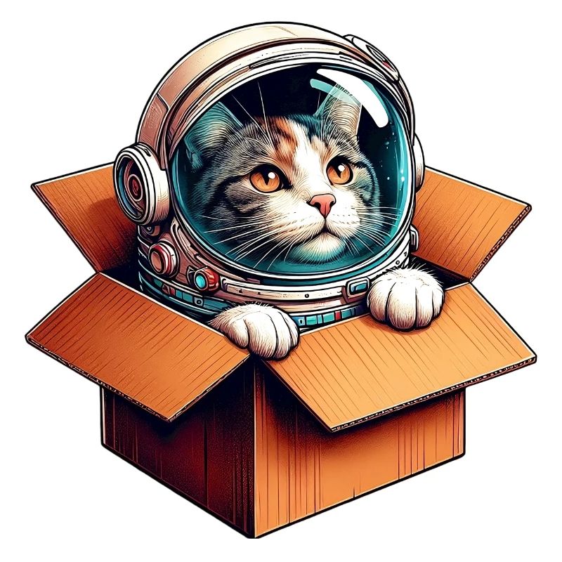 Chat astronaute