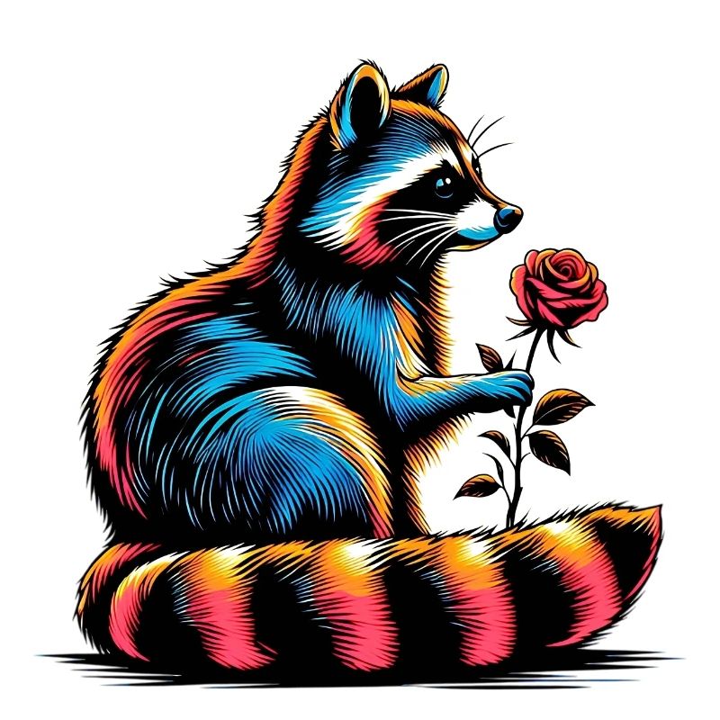 Waschbär