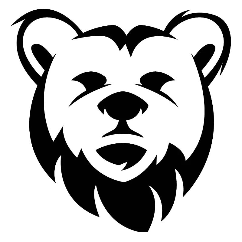 Bär Illustration Comic Cartoon Bären Logo Symbol