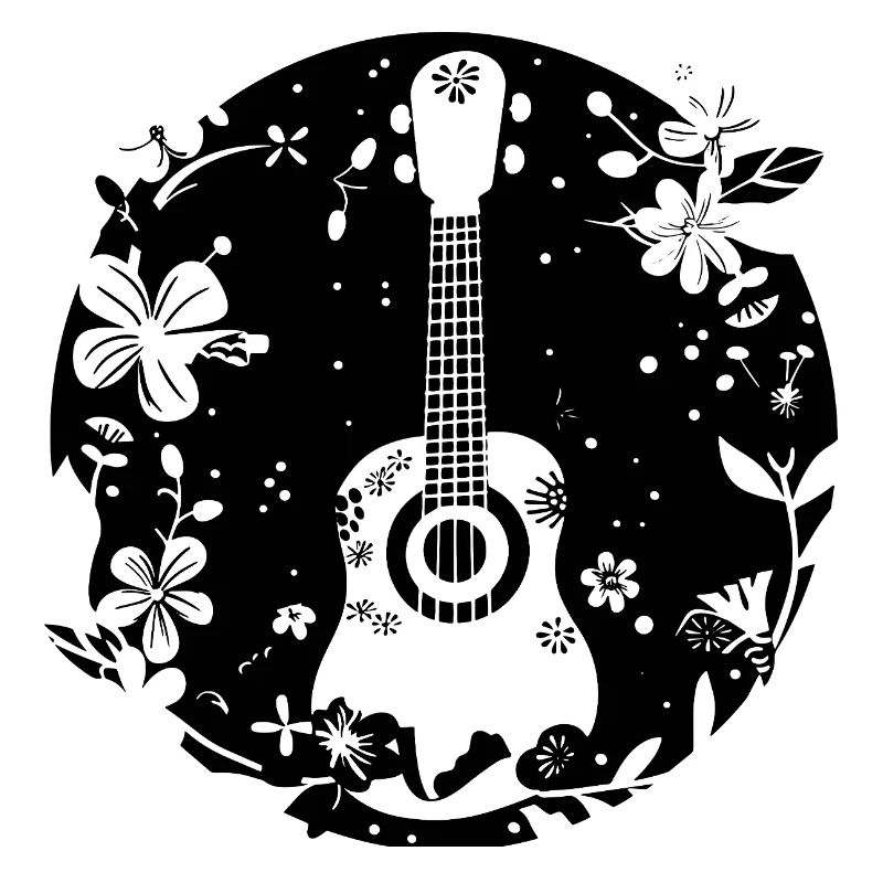 Ukulele Comic Style