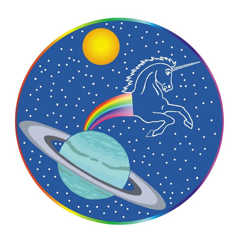 Regenbogen-Einhorn