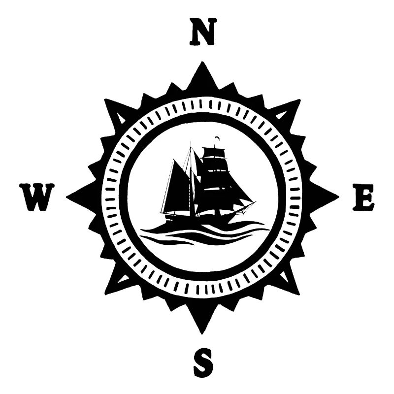Le bateau noir et la boussole