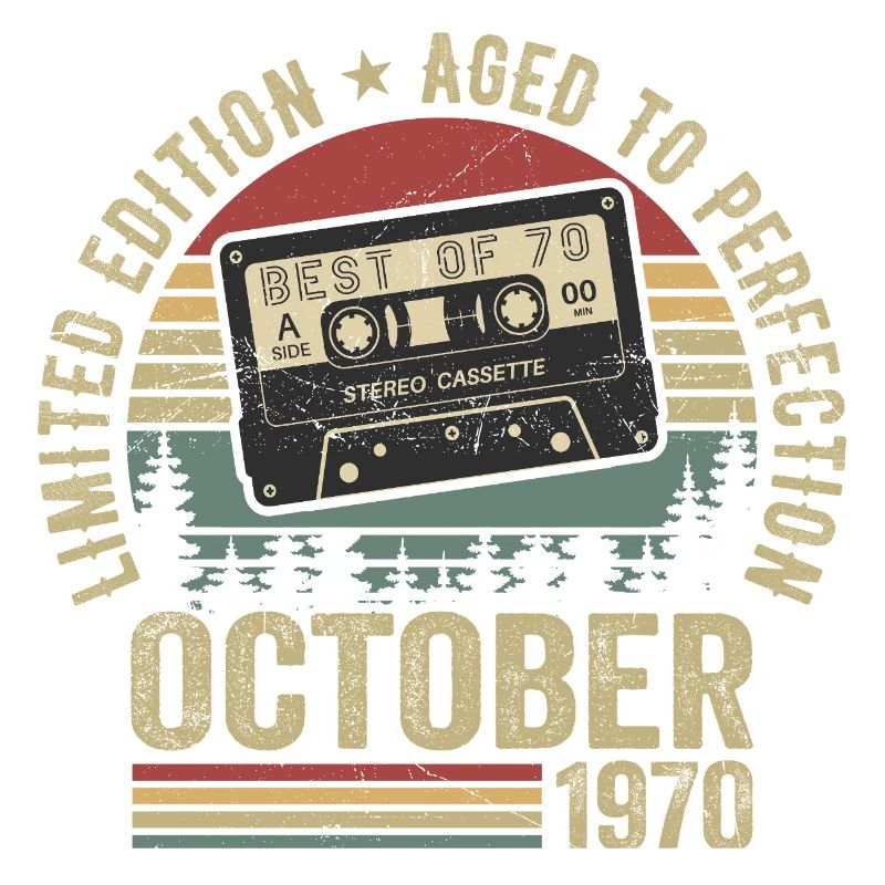 Oldtimer Oktober 1970 Geburtstag Geschenk Oktober