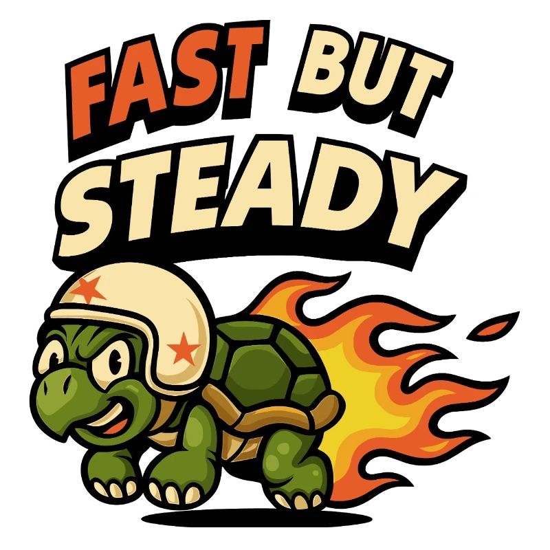 Fast yet durable turtle design