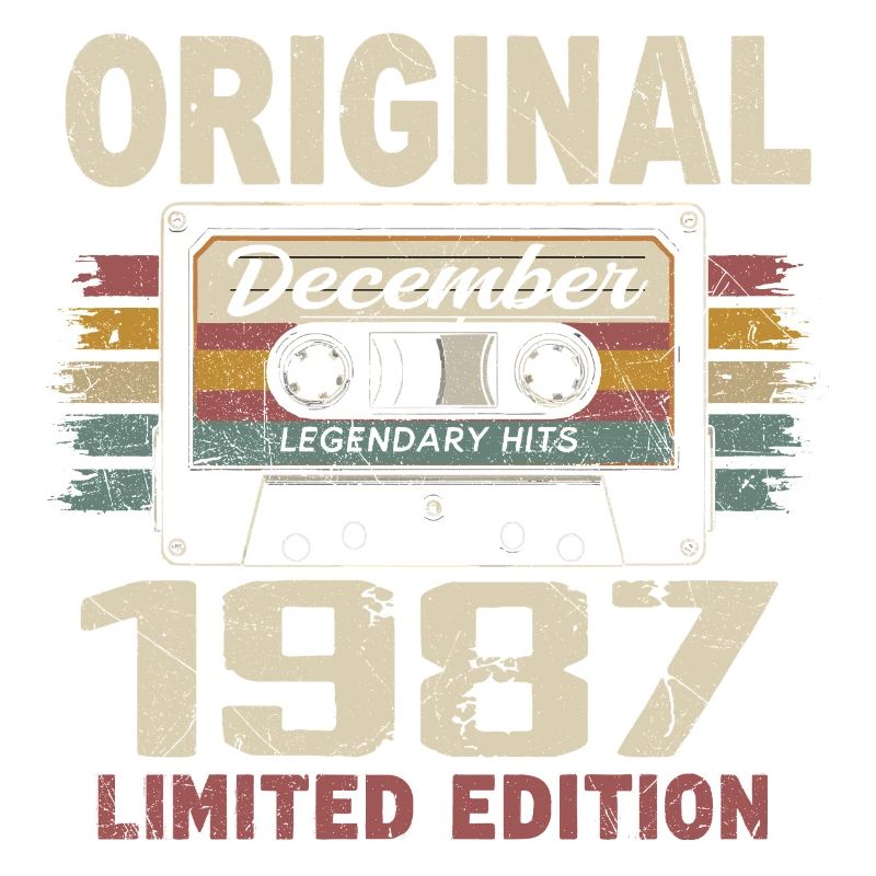 Dezember 1987 Geburtstagsgeschenk