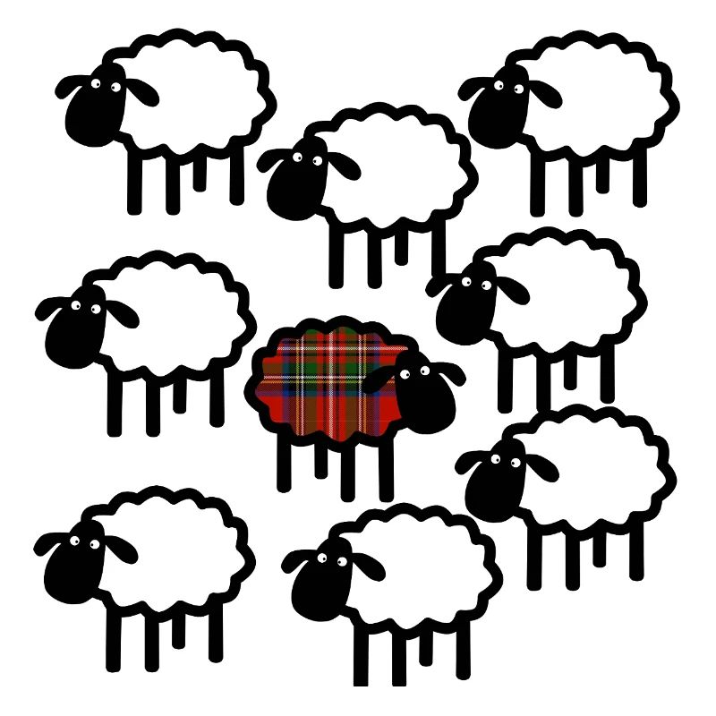 Tartan Sheep